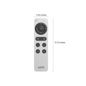 WiiM Voice Remote 2 รีโมทสั่งงานเสียง | คุม Wi-Fi Audio | ใช้ง่ายไม่ต้องมือถือ - Image 5