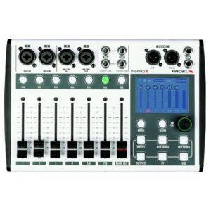 มิกดิจิตอล Proel DIGIPAD8 Digital Mixer with Motorized Faders - Image 8
