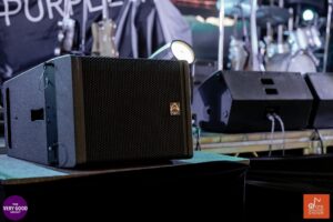 ลำโพง Wharfedale Pro บนเวทีงาน Rayong Log Jam 2025