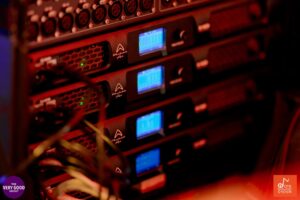 Rack Power Amplifier Wharfedale Pro ในงาน Rayong Log Jam 2025
