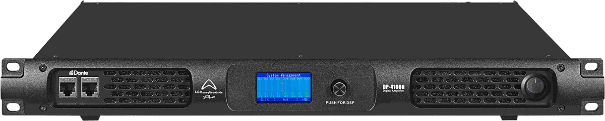 เพาเวอร์แอมป์ Wharfedale Pro DP-4100N 4 แชนแนล พร้อม DSP และ Dante
