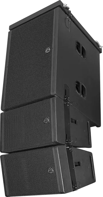 Wharfedale Pro WLA Series: Subwoofer แขวนเหนือ Line Array Element 2 ใบ